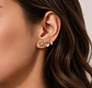 Aros Flor Dorada Premium - Miniatura 4