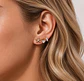 Aros Flor Dorada Premium - Miniatura 5