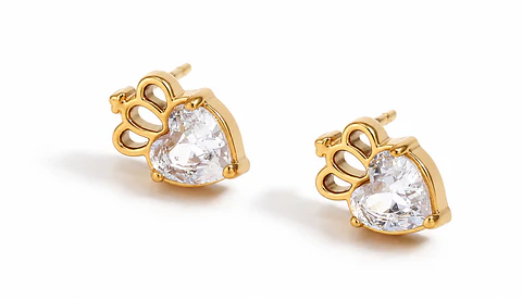 Aros Corazón Zirconia Premium