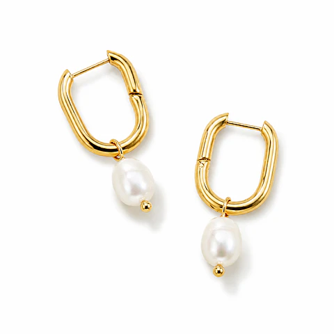 Aros Perla Colgante