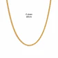 Cadena Cubana Fina de 45 y 60 cm - Miniatura 2