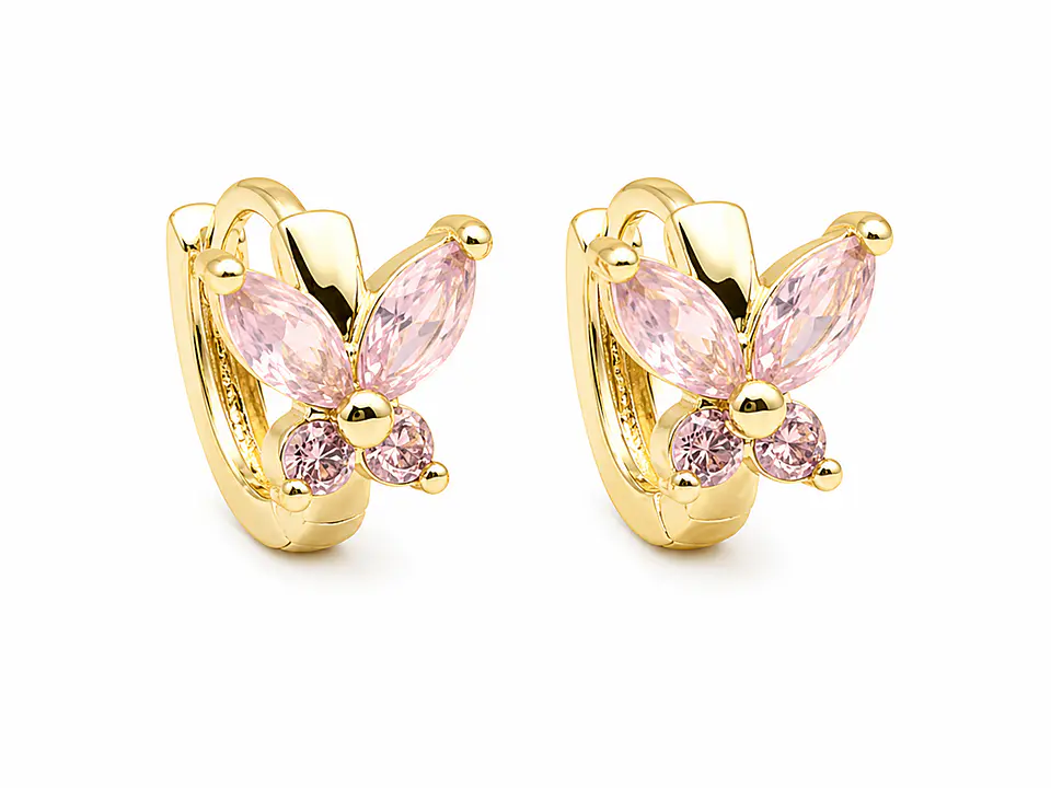 Aros Mariposa Circón 2