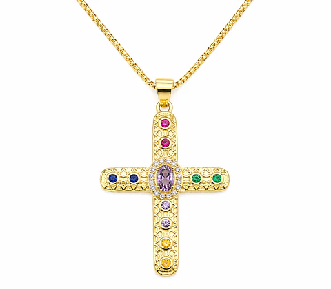 Collar Cruz Multicolor