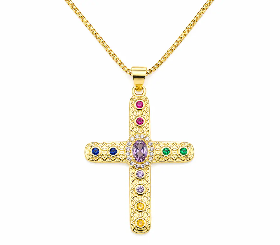 Collar Cruz Multicolor 1