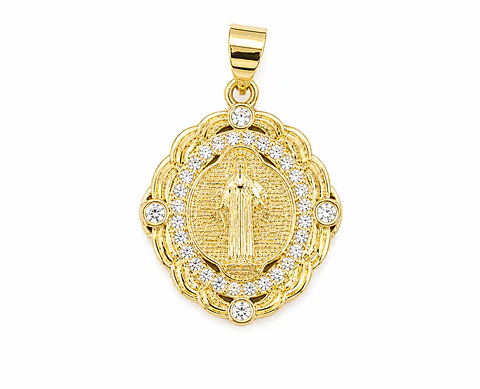 Collar San Benito (Incluye cadena)