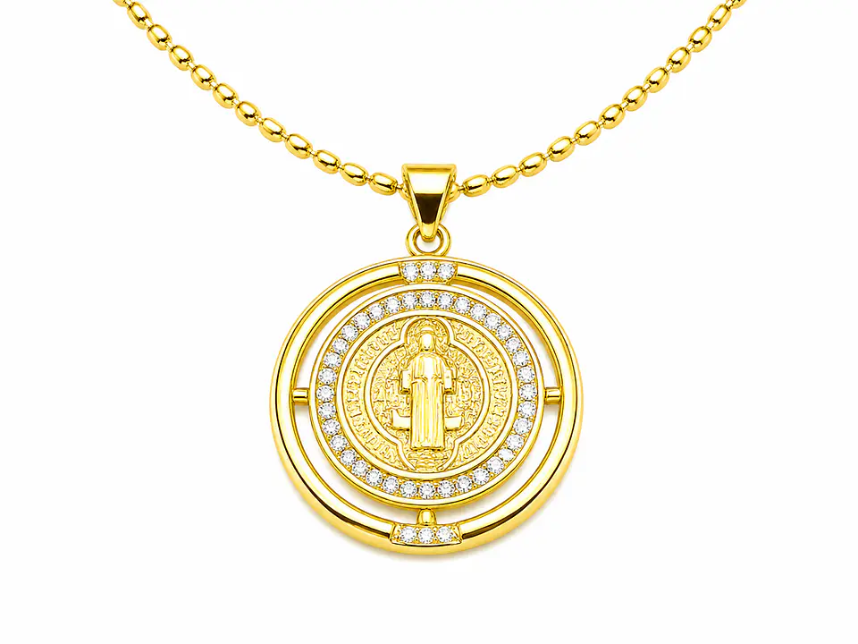 Collar Medalla Sagrada 1