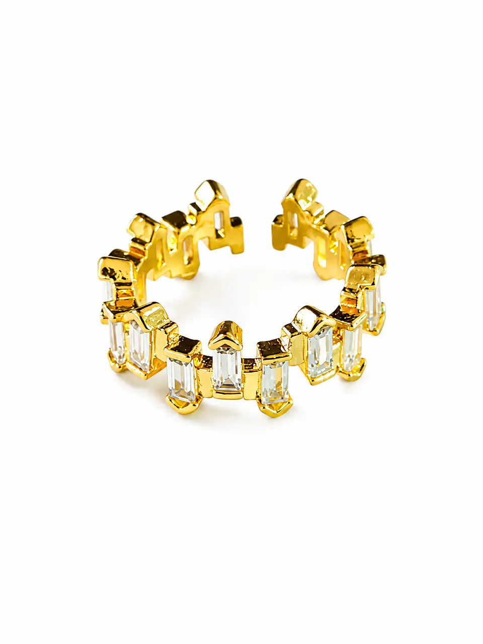 Anillo Corona Baguette 1