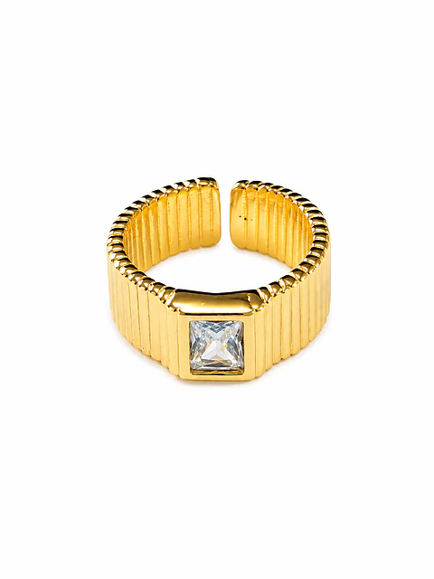 Anillo Sello Cuadrado