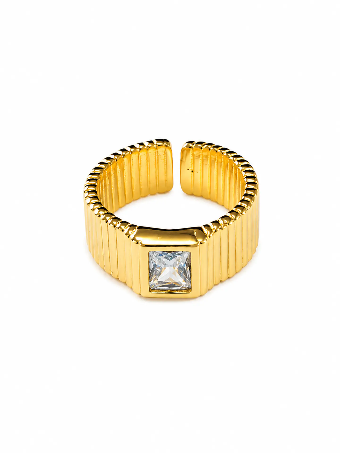 Anillo Sello Cuadrado 1