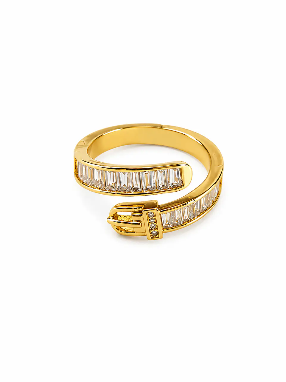 Anillo Cruzado Baguette 1