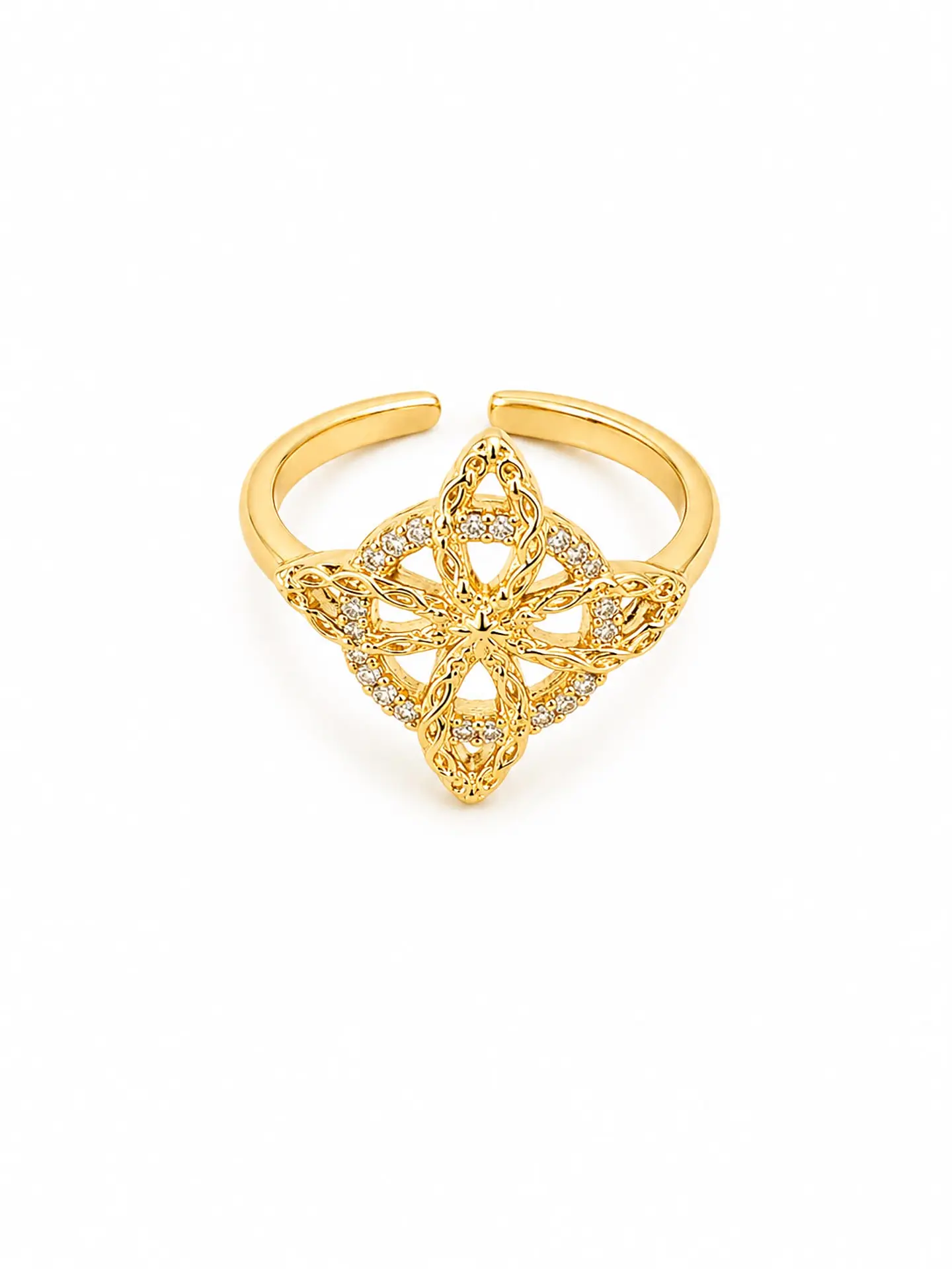Anillo Estrella Calada 1