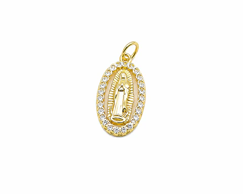 Dije Virgen Milagrosa Ovalada