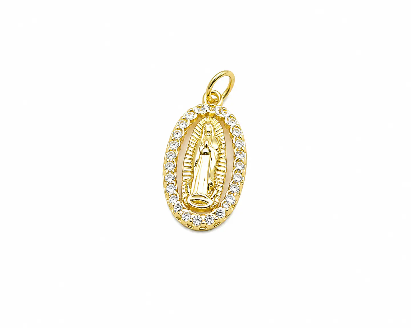 Dije Virgen Milagrosa Ovalada 1