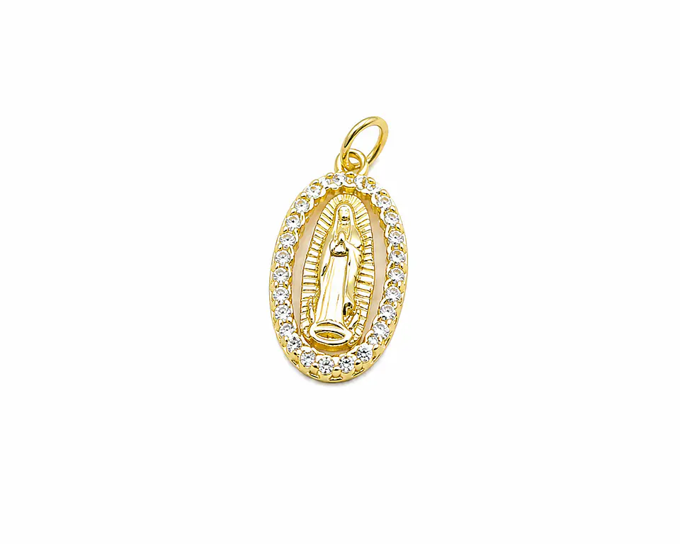 Dije Virgen Milagrosa Ovalada 1
