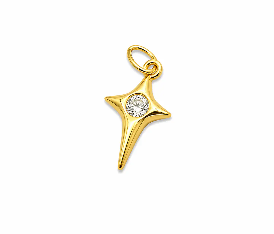 Dije Estrella Polar Cristal 1