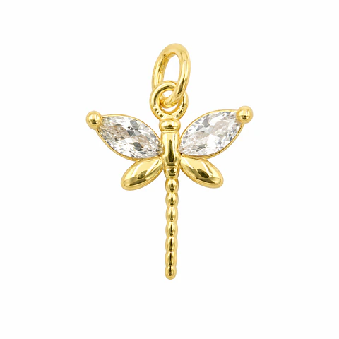 Dije Libélula Cristal