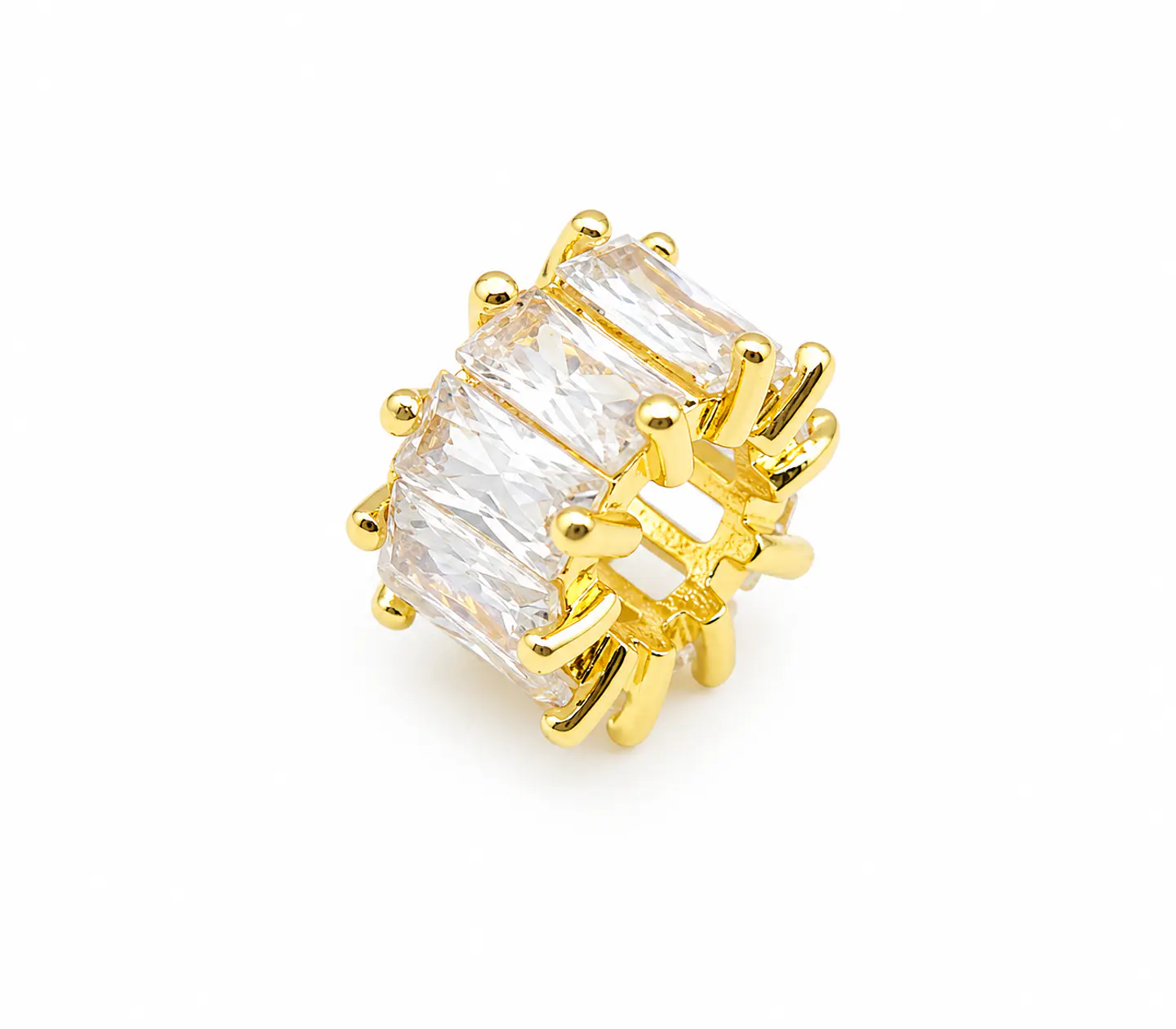 Dije Separador Cristal Baguette 1