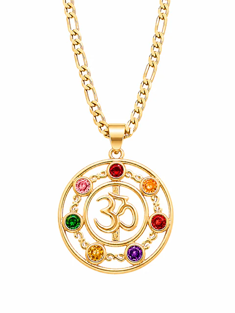 Collar Om Chakras
