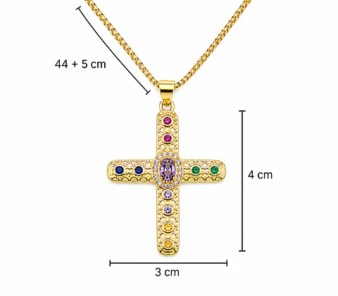 Collar Cruz Multicolor