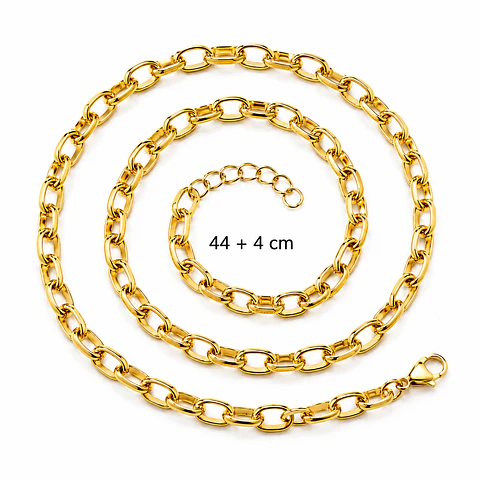 Collar Eslabones Alternados
