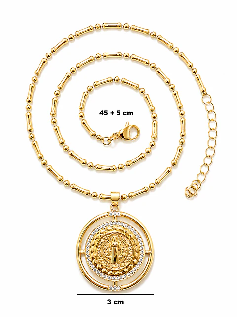 Collar Medalla Sagrada