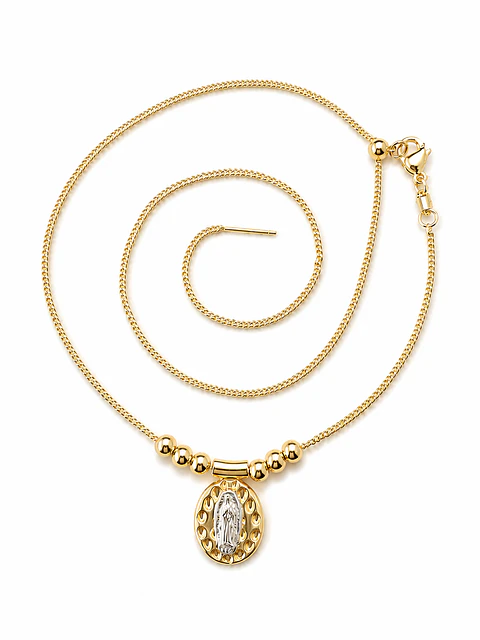 Collar Medalla Virgen