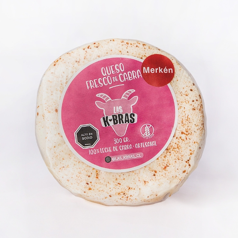 Queso Fresco de Cabra Merkén 300 grs 1