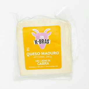 Queso Maduro Natural 200 grs