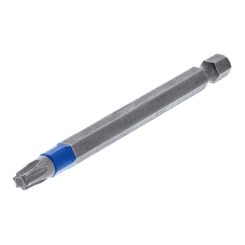 Punta de impacto TerminatorBlue Torx T25 de 3,5 pulgadas, paquete de 2