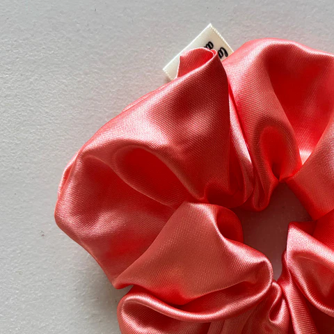 Scrunchie mini coral
