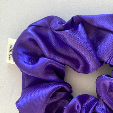 Scrunchie mini morado