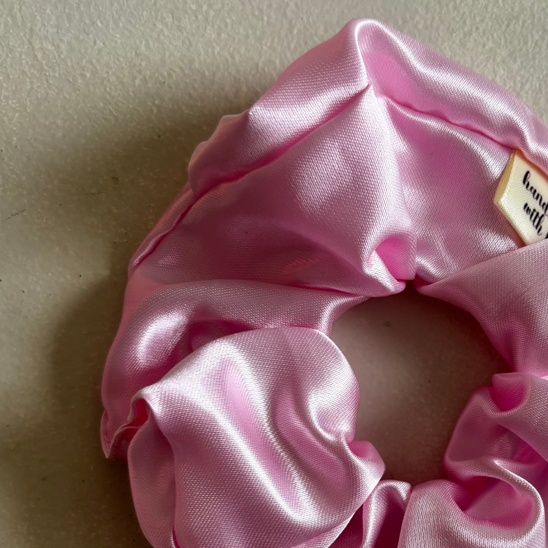 Scrunchie mini rosado bebe 1