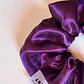 Scrunchie mini guinda - Miniatura 1