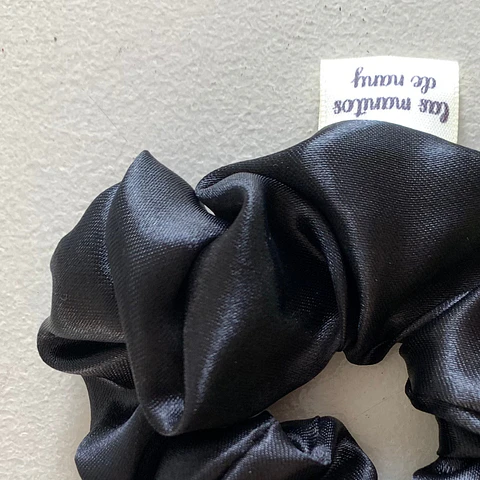 Scrunchie mini negro