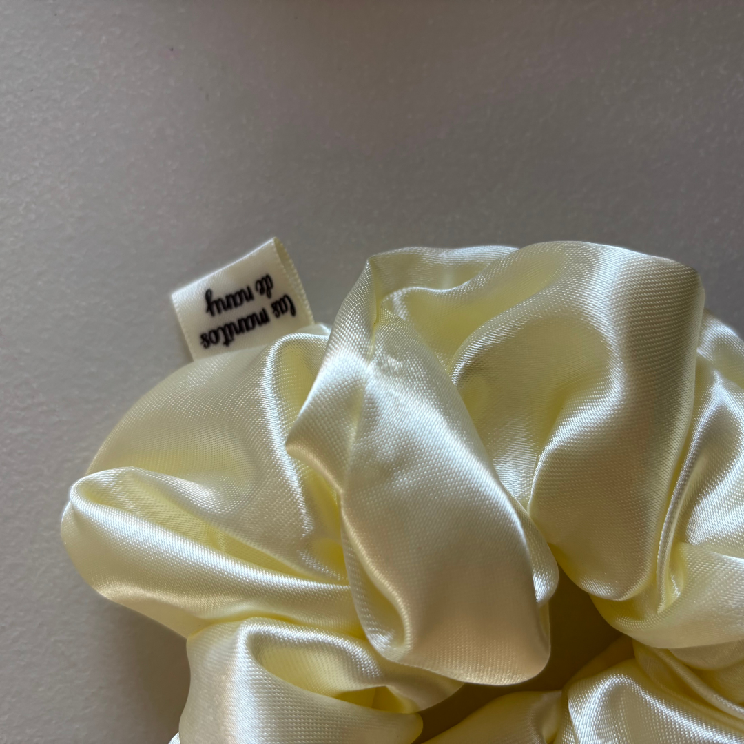 Scrunchie mini mantequilla 1
