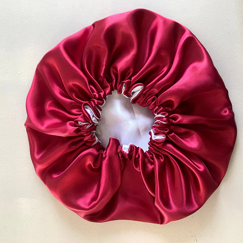 Gorro de satín con elástico l/xl