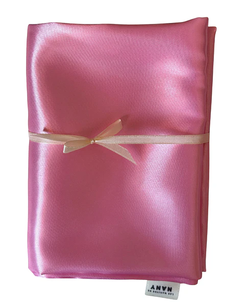 Funda de satín 50x70 cm rosado