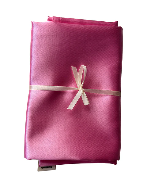 Fundas de satín 50x70 cm rosa