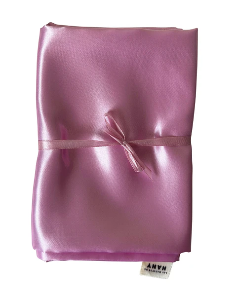 Fundas de satín 50x70 cm rosado bebé