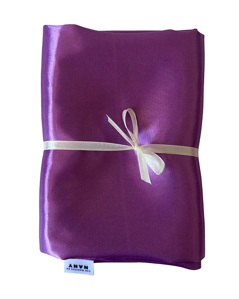 Fundas de satín 50x70 cm violeta