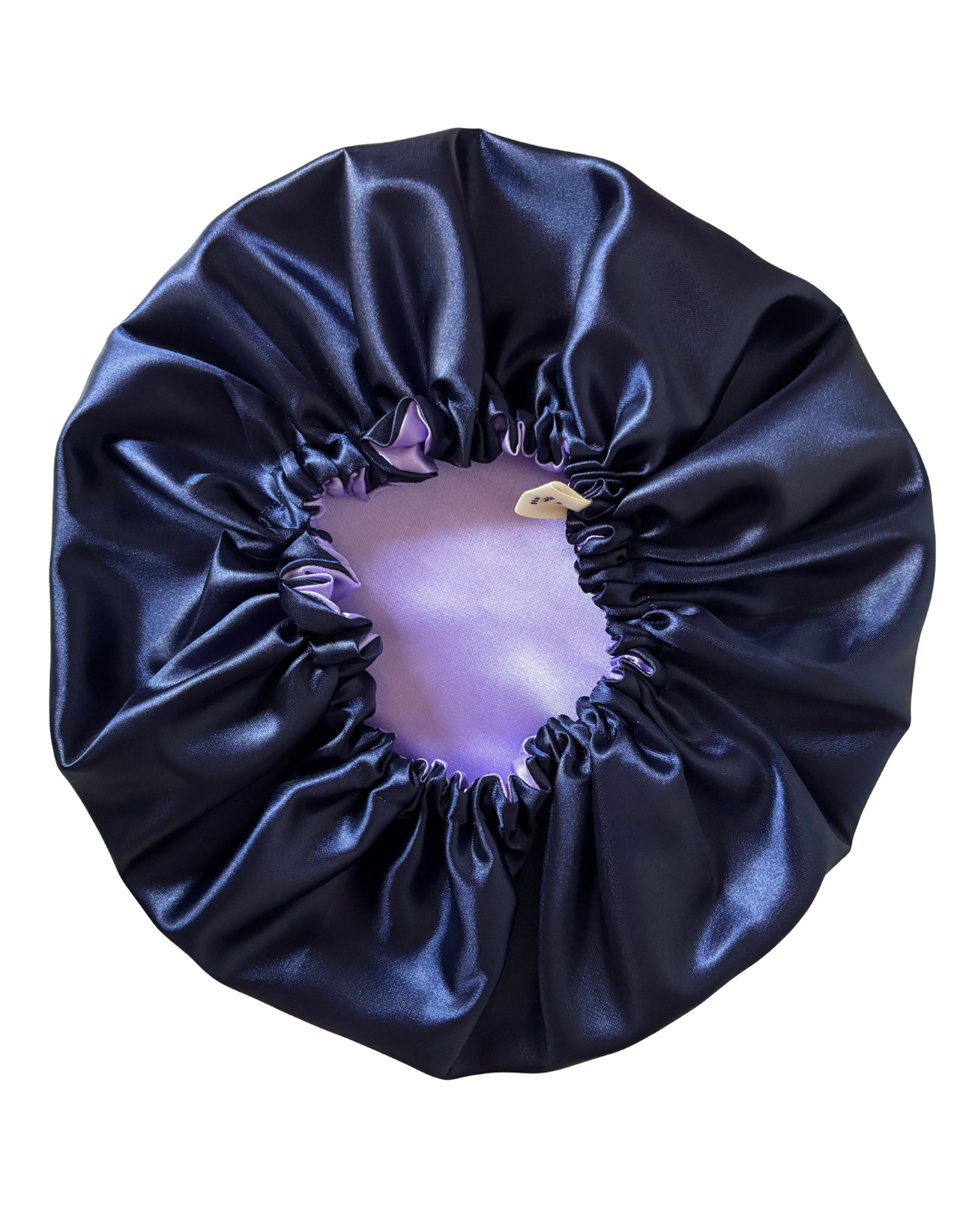 Gorro con elástico S/M morado/azul marino 1
