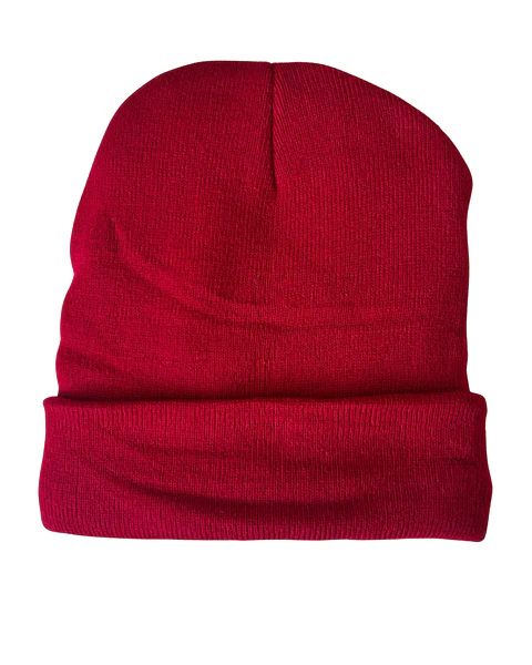 Gorro de invierno burdeo 