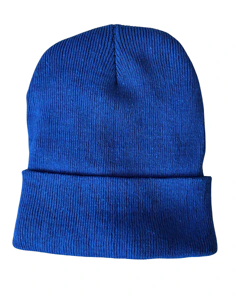 Gorro de invierno azul rey