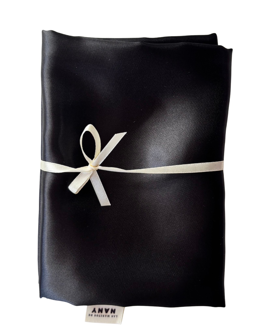 Funda de satín 50x90 cm negro 1