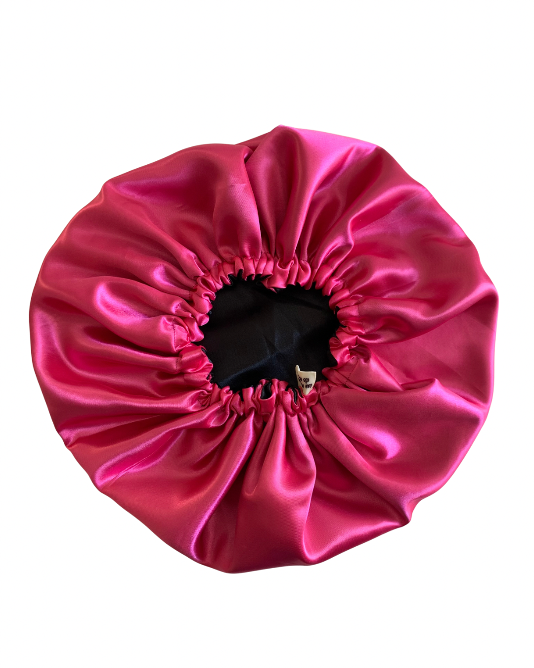 Gorro con elástico L/XL fucsia/negro 1