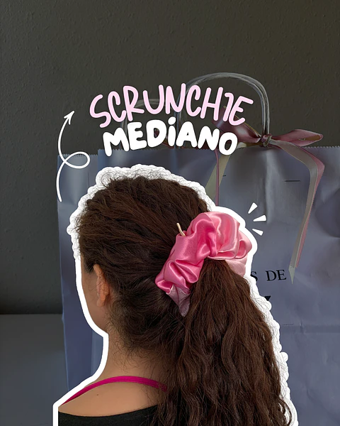 Set scrunchies medianos