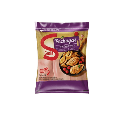 PECHUGA POLLO DESHUESADA IQF KG SADIA 1