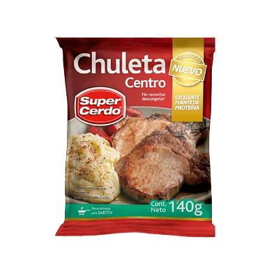 CHULETA DE CENTRO FLOWPACK 140 GRS 1