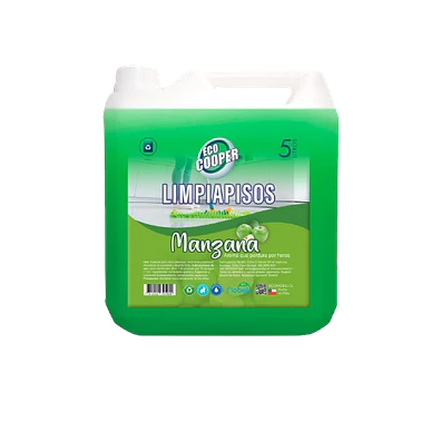 LIMPIADOR DE PISOS MANZANA BIDÓN 5 LT 1