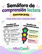 Semáforo de Comprensión Lectora | Recurso Gratis - Miniatura 1